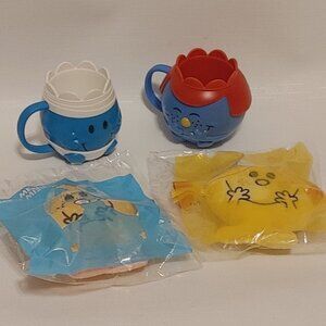 McDonalds Happy Meal Mr Med and Little Miss Lot of 4